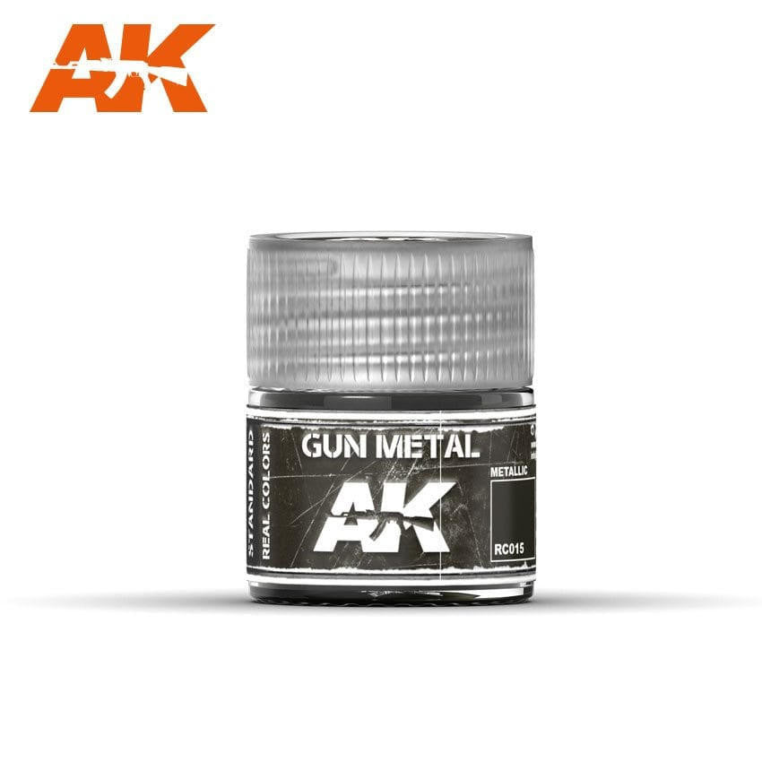 AK Interactive Real Colors Gunmetal - 10ml RC015
